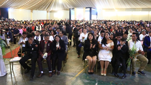 Son 100 cupos que ofrece para las parejas de la provincia de Huancayo