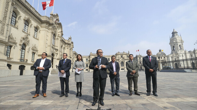 Ejecutivo acuerda medidas extraordinarias para reforzar la seguridad ciudadana en jurisdicciones declaradas en emergencia