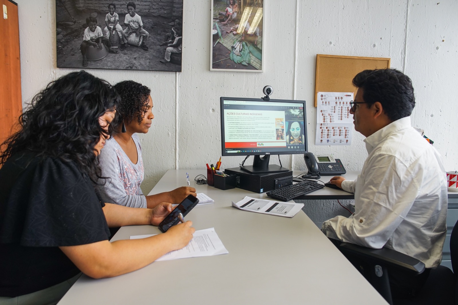 Ministerio de Cultura y Ministerio de Pueblos Indígenas de Brasil intercambian experiencias en políticas públicas para la interculturalidad