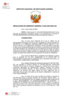 Vista preliminar de documento Resolución de Gerencia General N° 0064-2023-INIA-GG