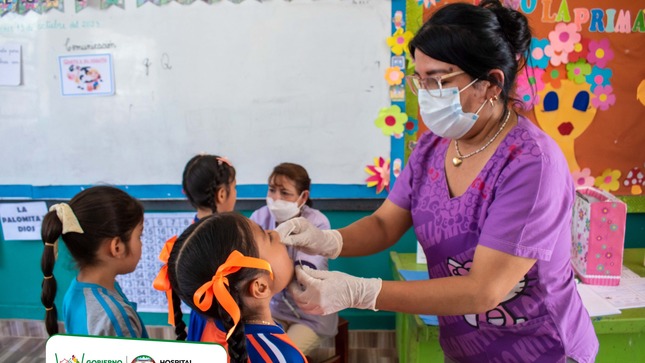 Servicio de odontología del HSMSI en los Centros Educativos