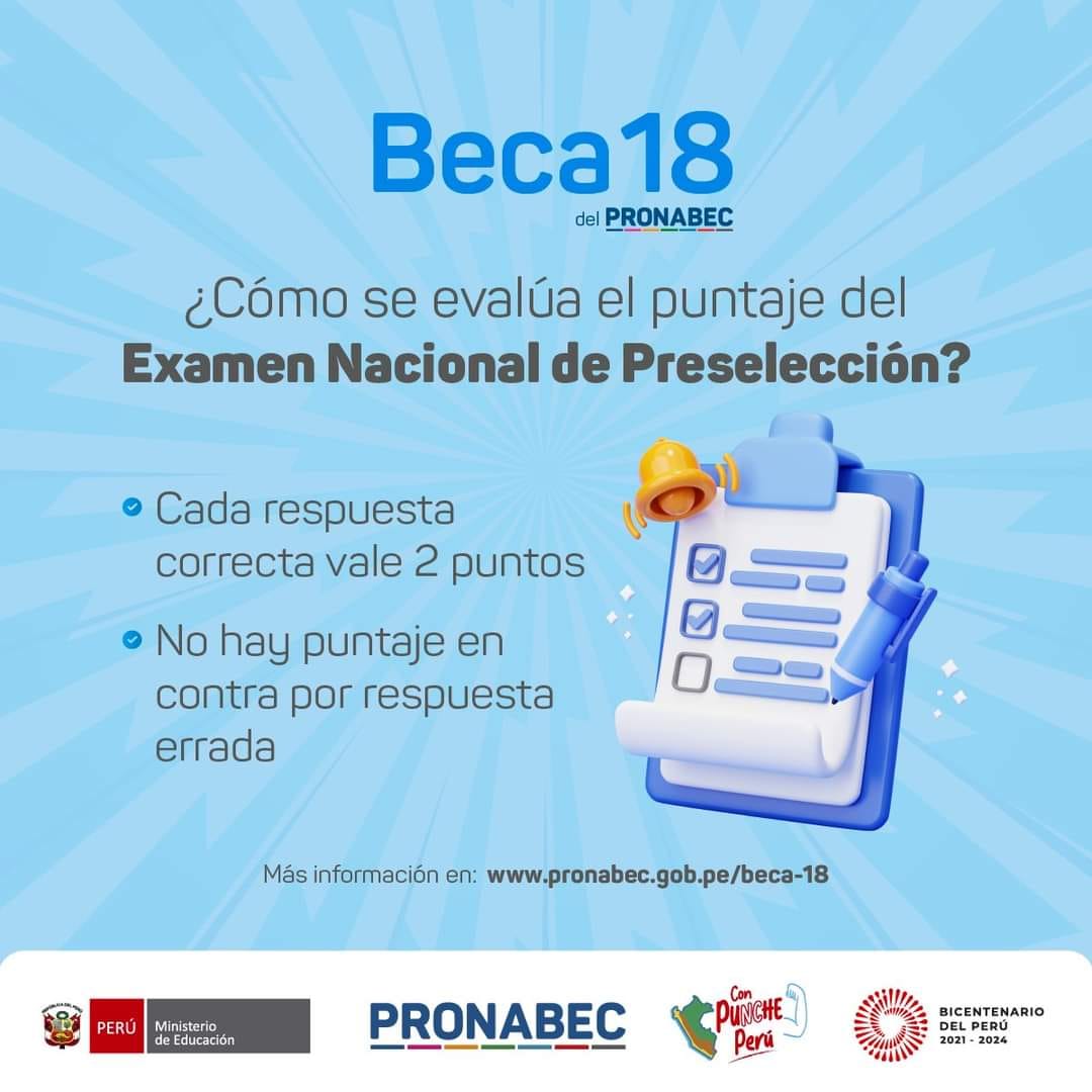 Examen Nacional de Preselección.