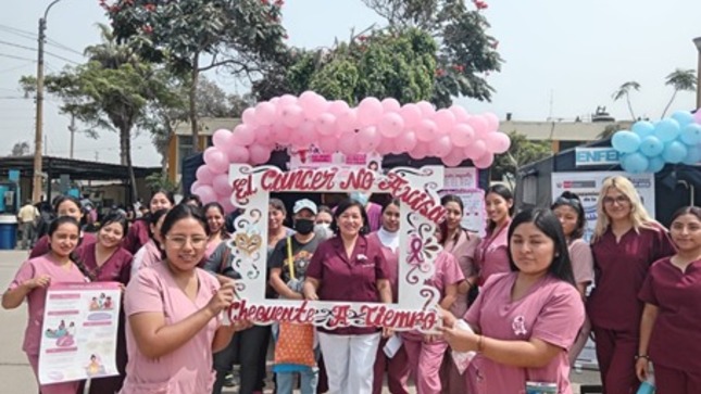 HNSEB realiza campaña de la Lucha Contra el Cáncer 2023