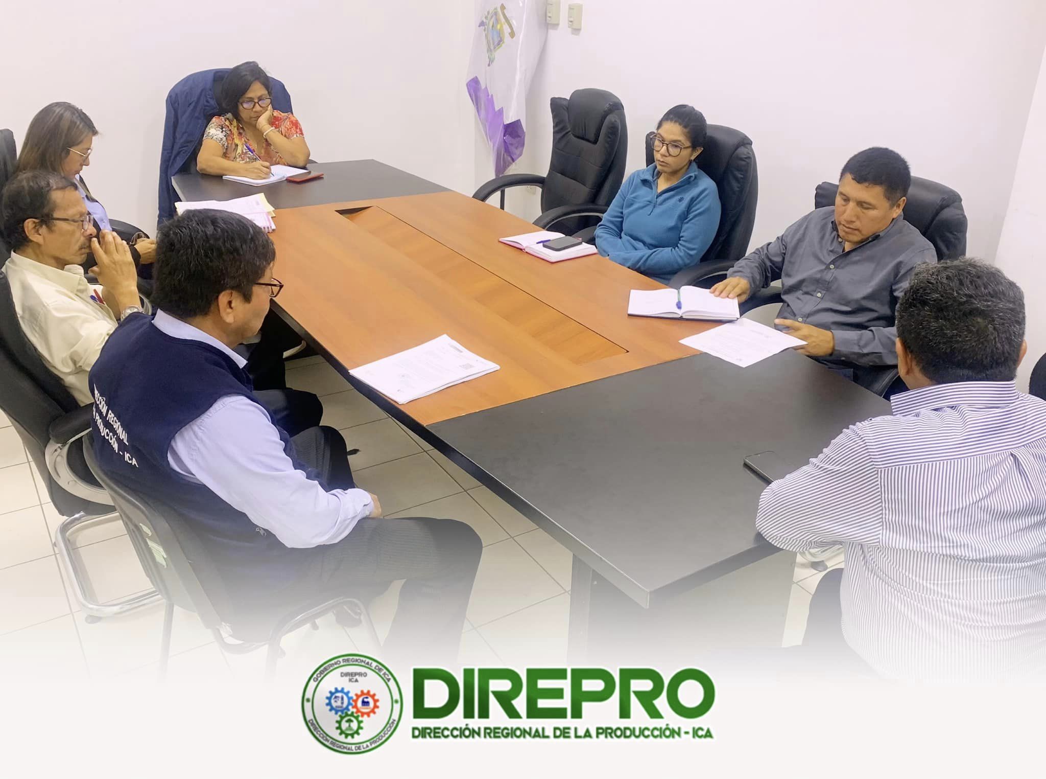 Reunión sobre el informe del trabajo de campo en el litoral del sector 2