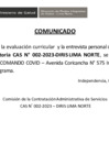 Vista preliminar de documento COMUNICADO N° 3 - CAS N° 002-2023