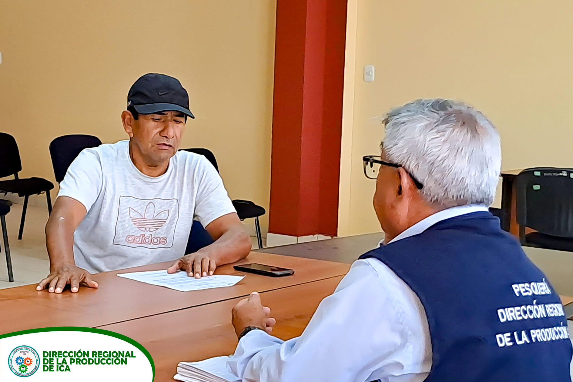 Reunión de diálogo sobre el Convenio de Administración de los Pescadores Artesanales del distrito de San Andrés