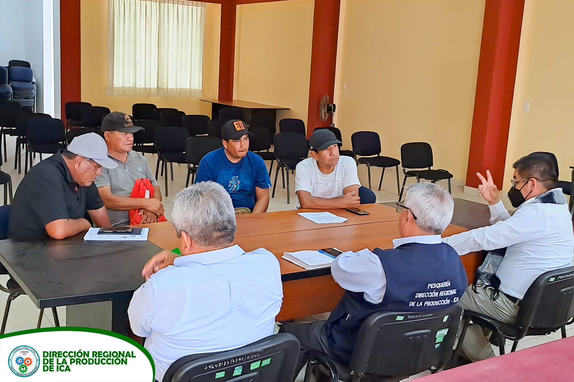 Reunión de diálogo sobre el Convenio de Administración de los Pescadores Artesanales del distrito de San Andrés