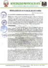 Vista preliminar de documento Resolución de Alcaldía N°205-2015-MPA