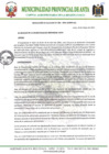 Vista preliminar de documento Resolución de Alcaldía N°206-2015-MPA