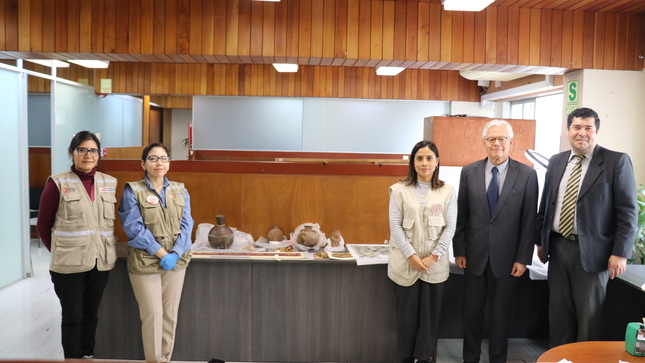 Ministerio de Cultura verificó la repatriación de 59 bienes culturales procedentes de Estados Unidos, Canadá y España