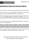 Vista preliminar de documento COMUNICADO 05 - CAS N° 005-2023