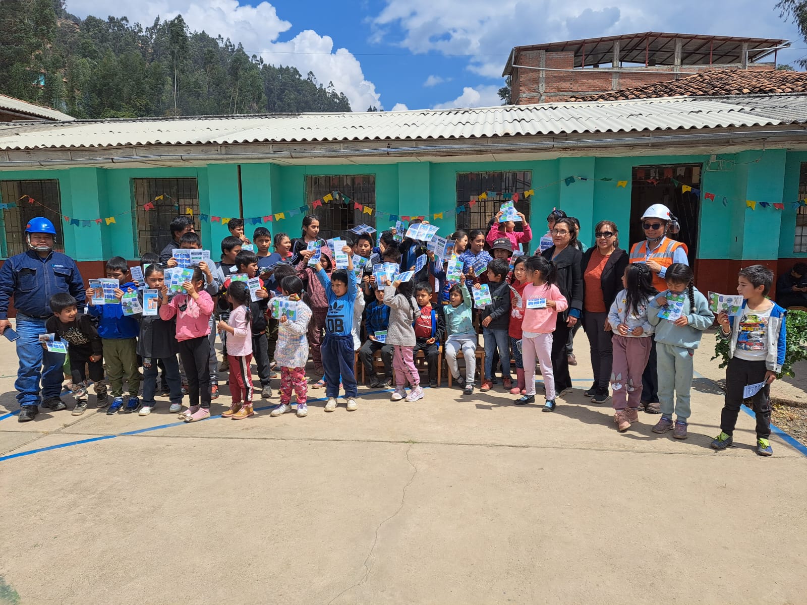 Capacitación a escolares en Áncash