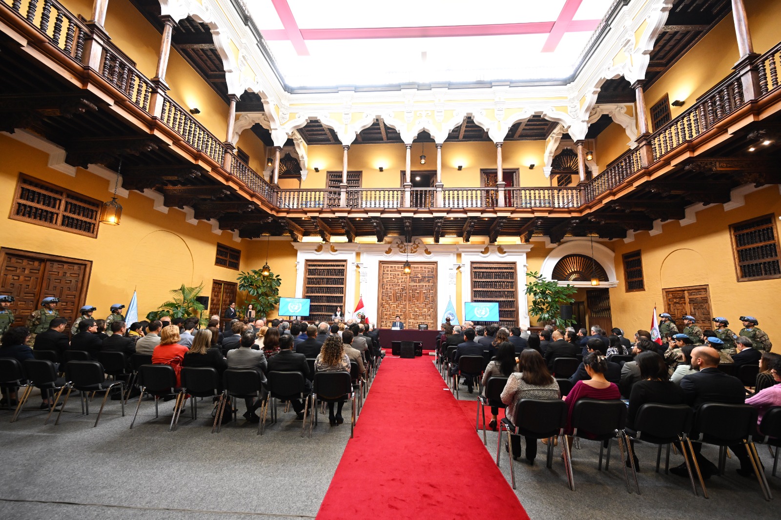 Canciller Gervasi reafirma compromiso del Perú con los ideales de paz y seguridad internacionales de la ONU