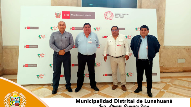 En horas de la mañana nuestra autoridad local Sr. Luis Alberto Conislla Jara en compañía de su Gerente Municipal Ing. Isaias Nestor Ravichagua Bejarano y el Jefe de Seguridad Ciudadana TIP FAP. ® Juan Carlos Sánchez Vicente. Sostuvieron una reunión en la Dirección General de Seguridad Ciudadana, donde se tocaron temas importantes de como poner un alto a la inseguridad que viene suscitándose en la Provincia de Cañete. 
En ese sentido la autoridad local, pidió a los funcionarios de la Dirección General de Seguridad Ciudadana, se establezca un trabajo articulado con los municipios para poner un alto a la inseguridad. 

#EnGestionChavelonEsLaSolucion