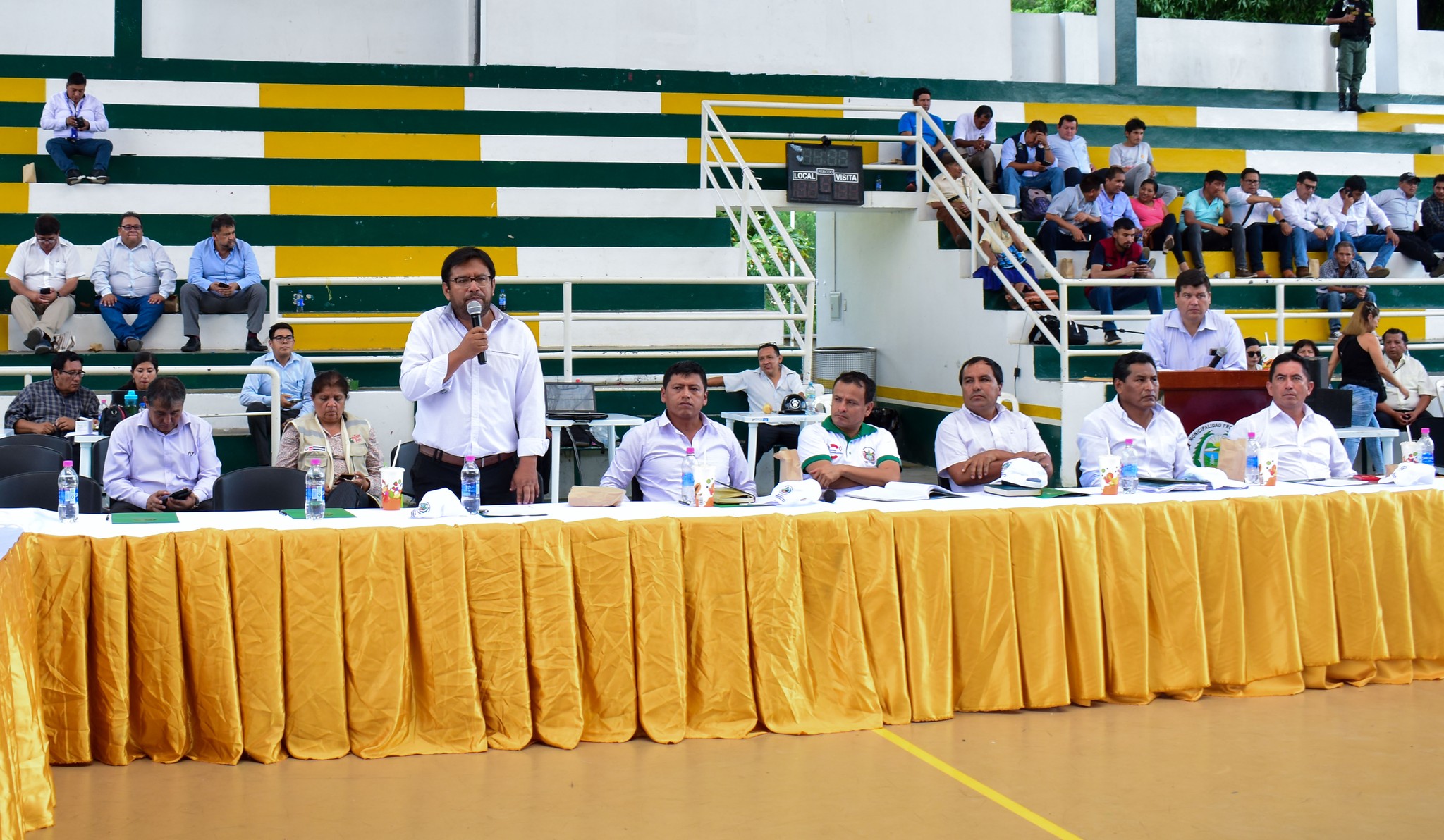 Mesa técnica descentralizada del GORE Cusco con alcaldes de la provincia de La Convención