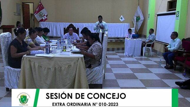 Sesión Extraordinaria de Concejo Municipal