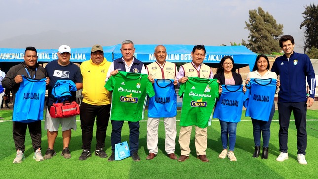 Alcalde provincial recibió a captadores de talento del club Sporting Cristal