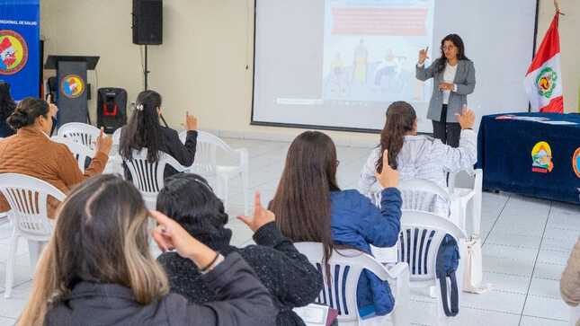 Capacitación de lenguaje en señas 