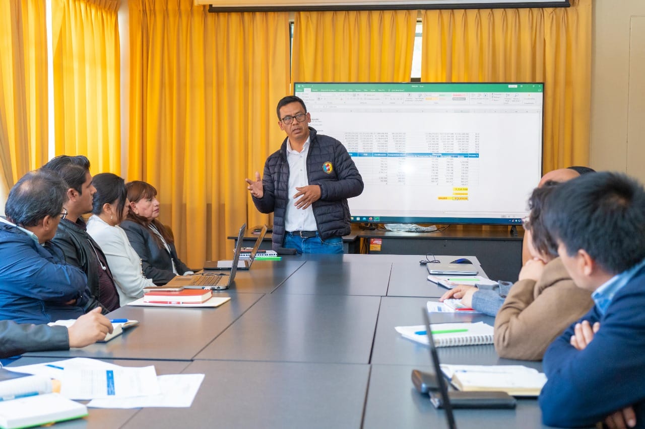 Reunión con autoridades de salud de la región.