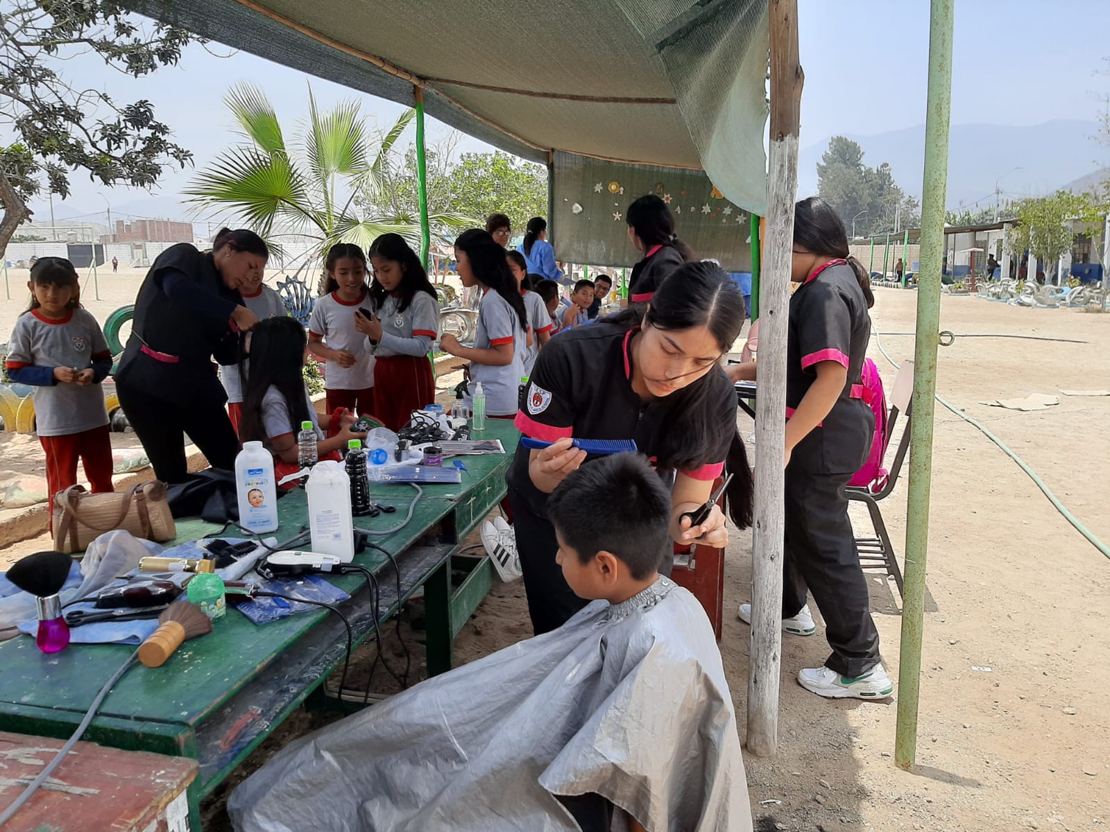 MPH llevรณ atenciรณn mรฉdica gratuita para escolares del C.P. Centenario Huacho Chico
