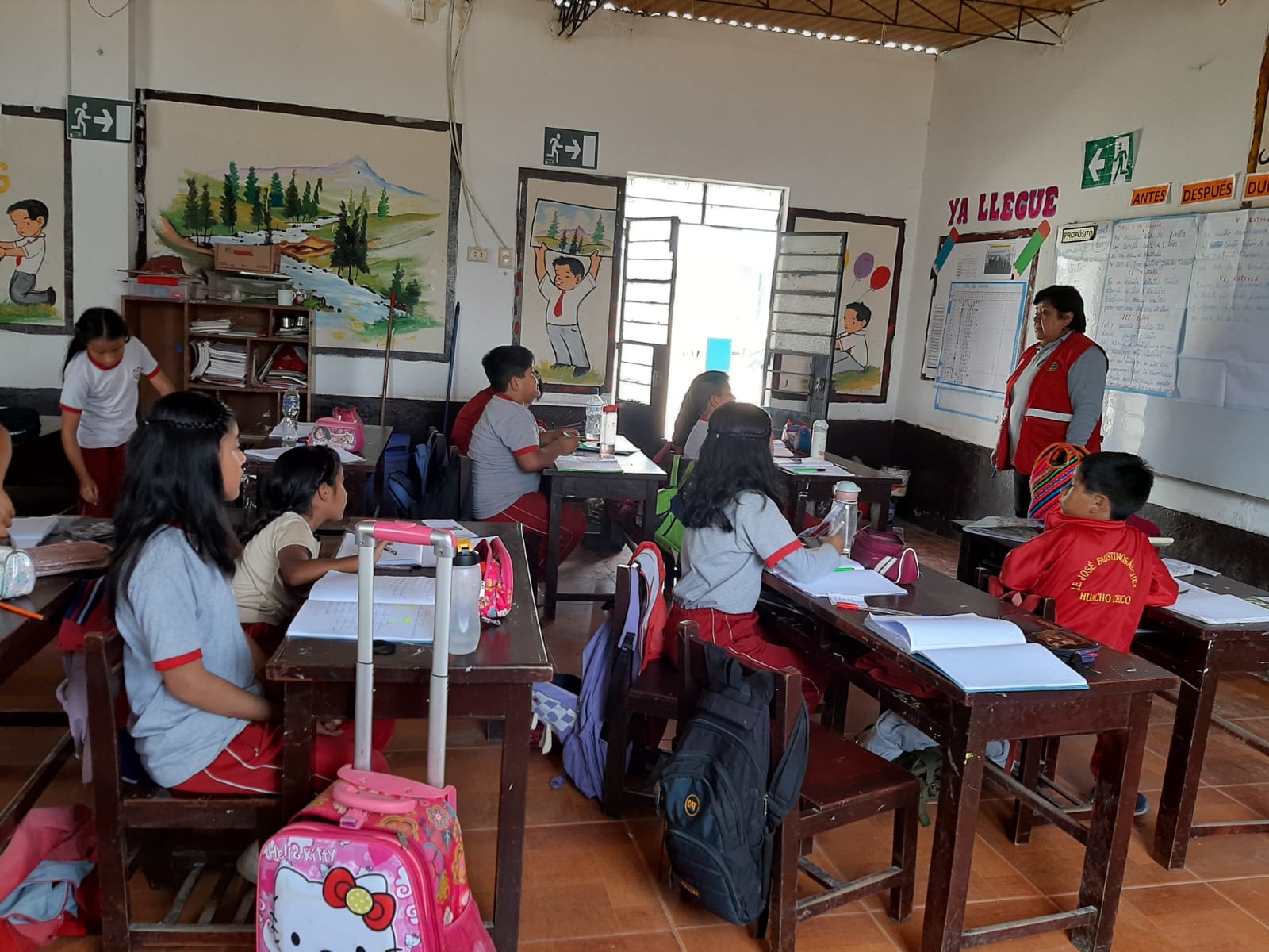 MPH llevรณ atenciรณn mรฉdica gratuita para escolares del C.P. Centenario Huacho Chico