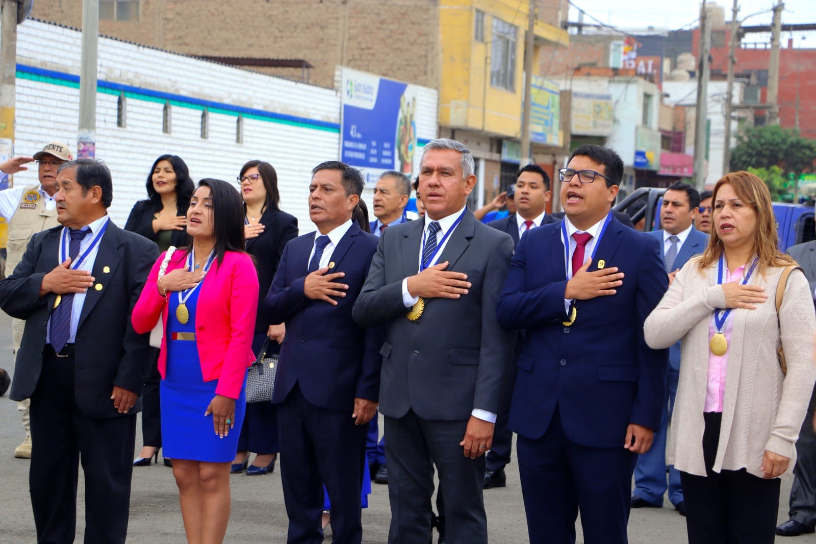 La Municipalidad de Huaral saluda a la Marina de Guerra del Perú en su día y conmemora el 144 aniversario del Combate Naval de Angamos, donde se inmoló el héroe nacional Miguel Grau