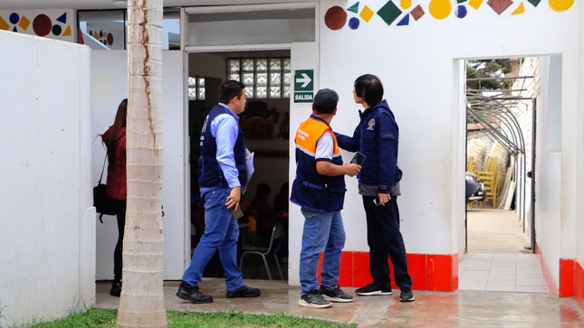 Gestión del Riesgo de Desastre y Fiscalización y Control clausuraron de manera temporal tres instituciones educativas privadas