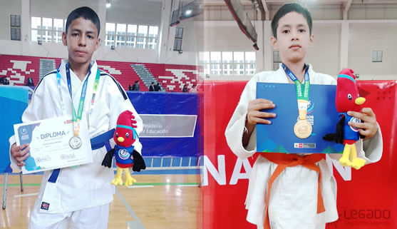 Madre de Dios logró medallas de oro y plata en deporte de judo en la etapa final de los Juegos Escolares Deportivos y Paradeportivos 2023 en Lima.
