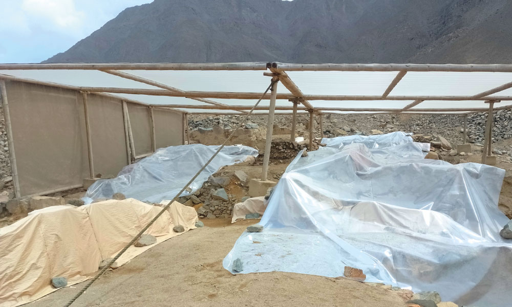 Zona Arqueológica Caral ejecuta acciones de prevención ante el fenómeno de El Niño