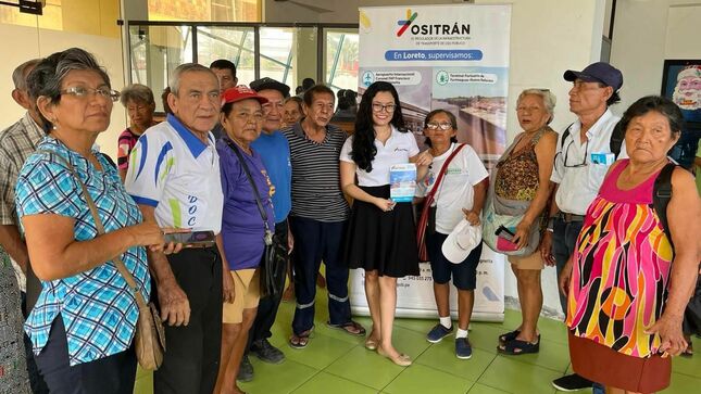 Integrantes del CIAM Maynas reciben capacitación sobre deberes y derechos de infraestructuras de transporte de Loreto