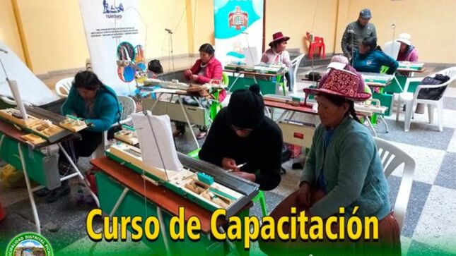 Curso de Capacitación Dirigido a Todos las Asociaciones de artesanía