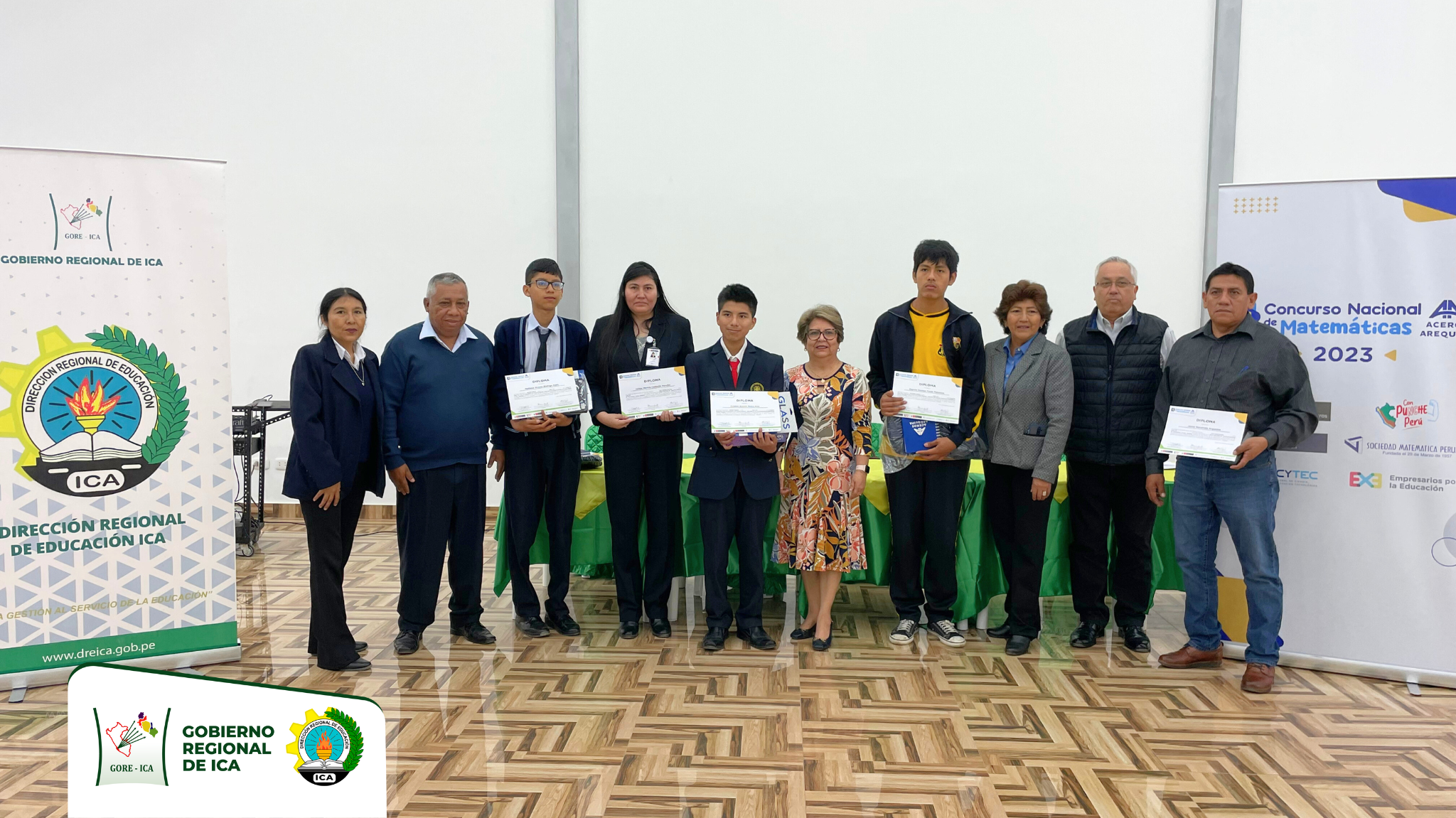 Premiación del Concurso Nacional de Matemáticas