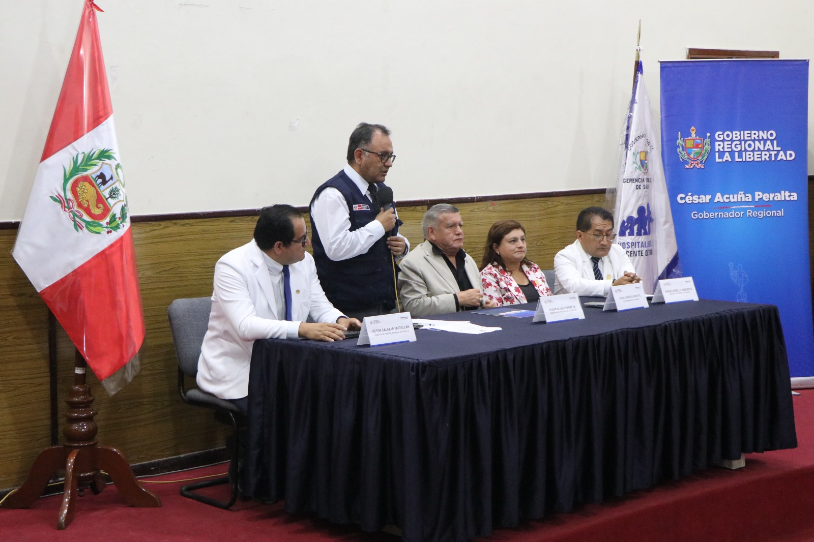 La Libertad presentan estudio de pre inversión del Hospital Regional Docent