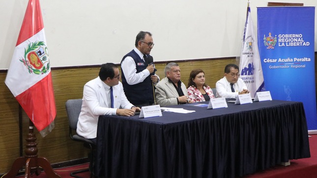 La Libertad presentan estudio de pre inversión del Hospital Regional Docent