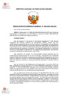 Vista preliminar de documento Resolución de Gerencia General N° 0065-2023-INIA-GG