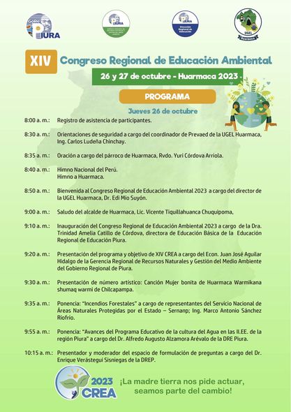 Congreso Regional de Educación Ambiental 