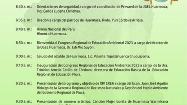 Congreso Regional de Educación Ambiental 