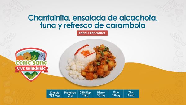el Ministerio de Salud nos brinda una nueva recomendación para el almuerzo familiar. 