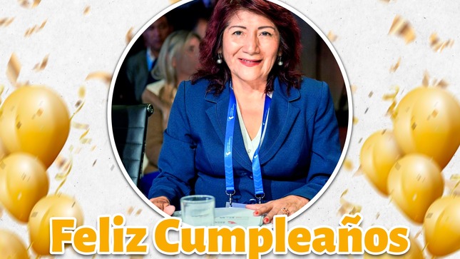 🎂ROSA GLORIA VASQUEZ CUADRARO  🎂 

👉Reciba el saludo fraterno de nuestro Alcalde del Distrito de Lunahuaná Sr. Luis Alberto Conislla Jara, regidores, personal de la entidad y nuestros vecinos de la Capital Turística y Cultural. 
👉 Deseamos éxitos y los mejores deseos en lo personal y profesional.

#EnGestionChavelonEsLaSolucion