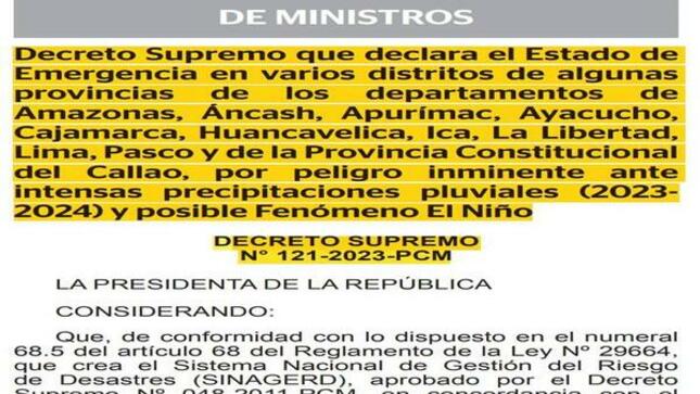 🟠🚨Lunahuaná es declarado en Estado De Emergencia🚨🟠