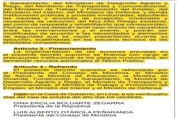 🟠🚨Lunahuaná es declarado en Estado De Emergencia🚨🟠