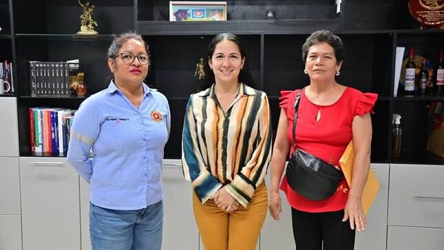Reunión para proyecto de loza deportiva en el A.H. Ronny Valera