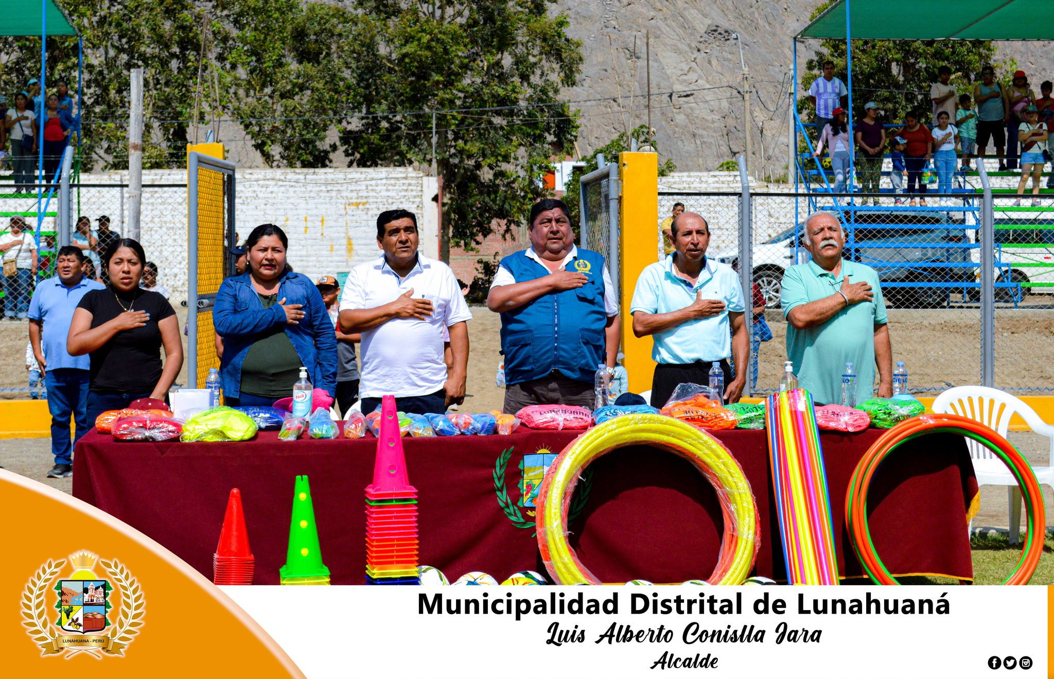 🟠La Municipalidad Distrital de Lunahuaná aperturó la Academia Municipal de Futbol Verano 2023🟠