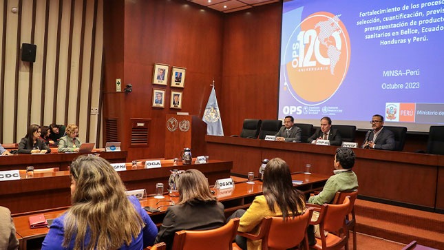 Minsa realizó la Mesa Sismed