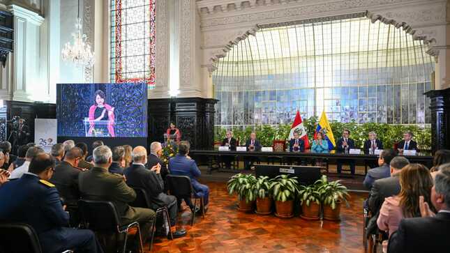 Canciller Gervasi: "Acuerdos de Paz de Brasilia son un claro testimonio de la esencia misma de la diplomacia"