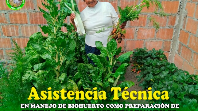 Asistencia Técnica en Manejo de Biohuertos