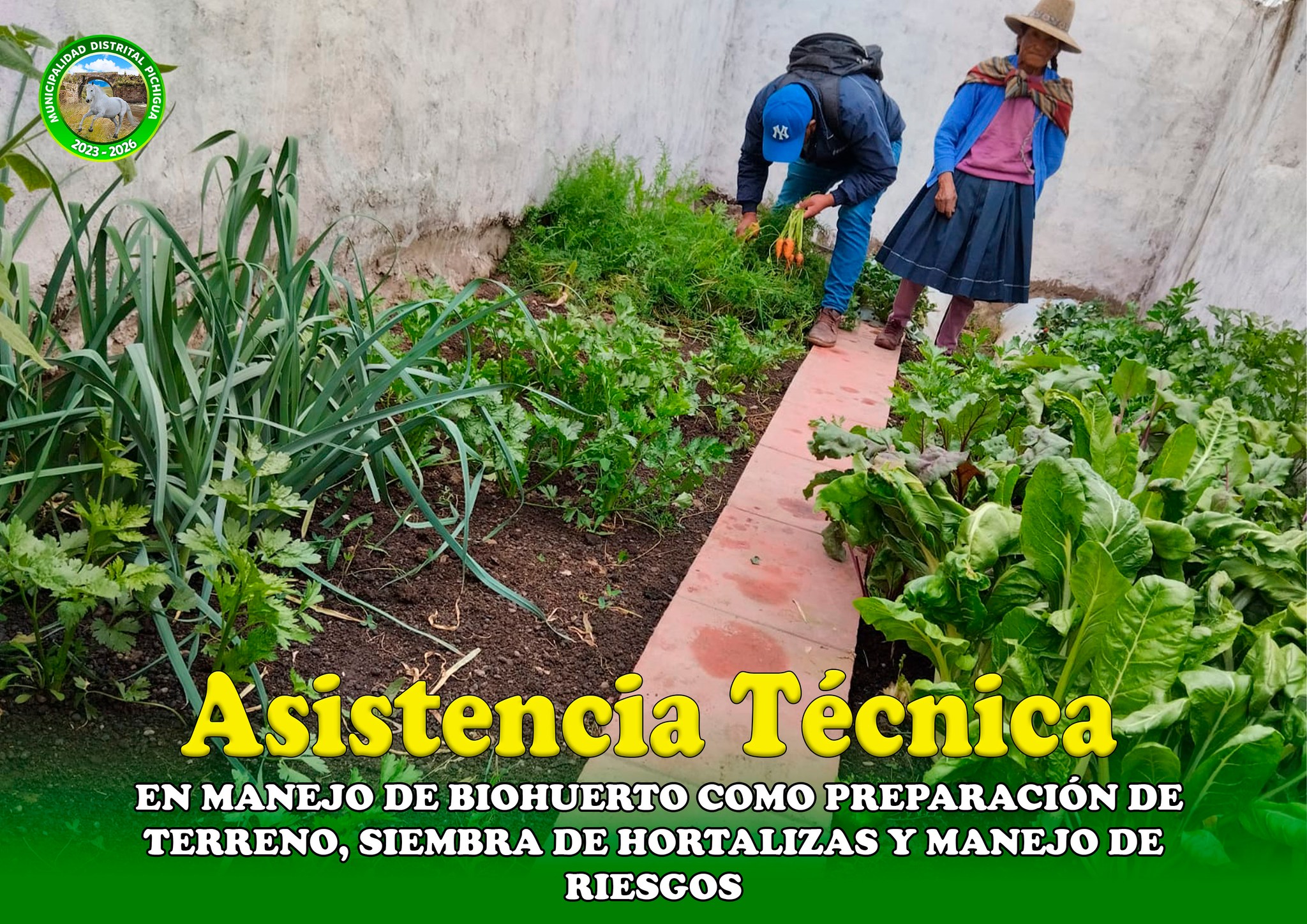 Asistencia Técnica en Manejo de Biohuertos