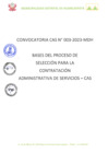 Vista preliminar de documento BASES CAS N°003-2023