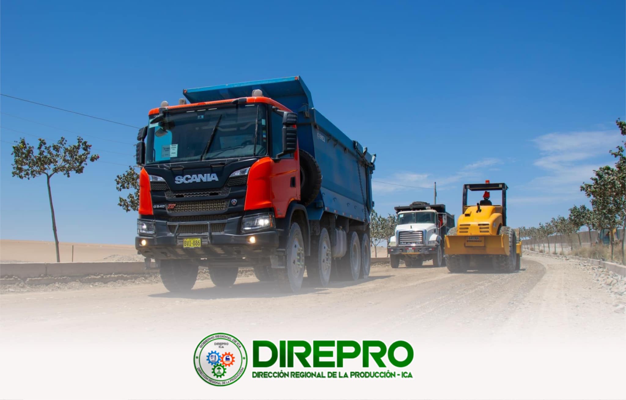 Las labores de construcción del segundo tramo de la carretera en este sector