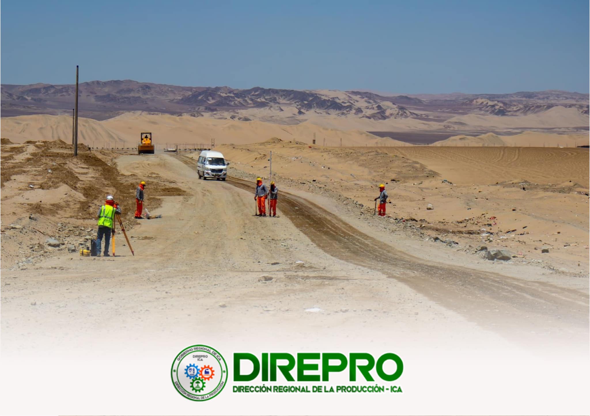 Las labores de construcción del segundo tramo de la carretera en este sector